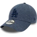 marinbla-justerbar-bojd-keps-med-marinbla-logotyp-9forty-tonal-jersey-los-angeles-dodgers-mlb-fran-new-era
