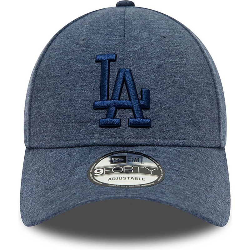 new-era-curved-brim-navy-blue-logo-9forty-tonal-jersey-los-angeles-dodgers-mlb-navy-blue-adjustable-cap