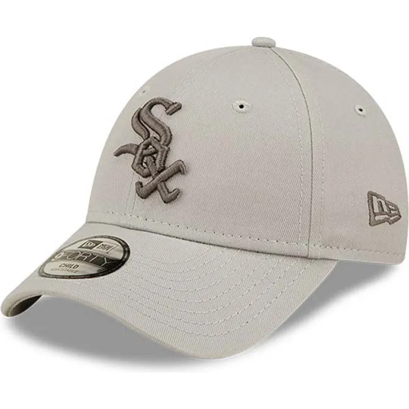 kepsar-curva-beige-justerbart-band-for-barn-9forty-league-essential-fran-chicago-white-sox-mlb-av-new-era