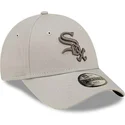 justerbar-beige-bojd-keps-for-barn-9forty-league-essential-chicago-white-sox-mlb-fran-new-era