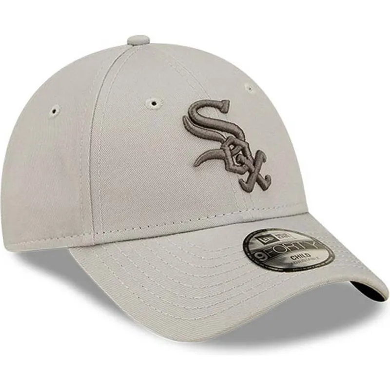 kepsar-curva-beige-justerbart-band-for-barn-9forty-league-essential-fran-chicago-white-sox-mlb-av-new-era