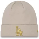 mossor-beige-dorado-cuff-metallic-fran-los-angeles-dodgers-mlb-av-new-era