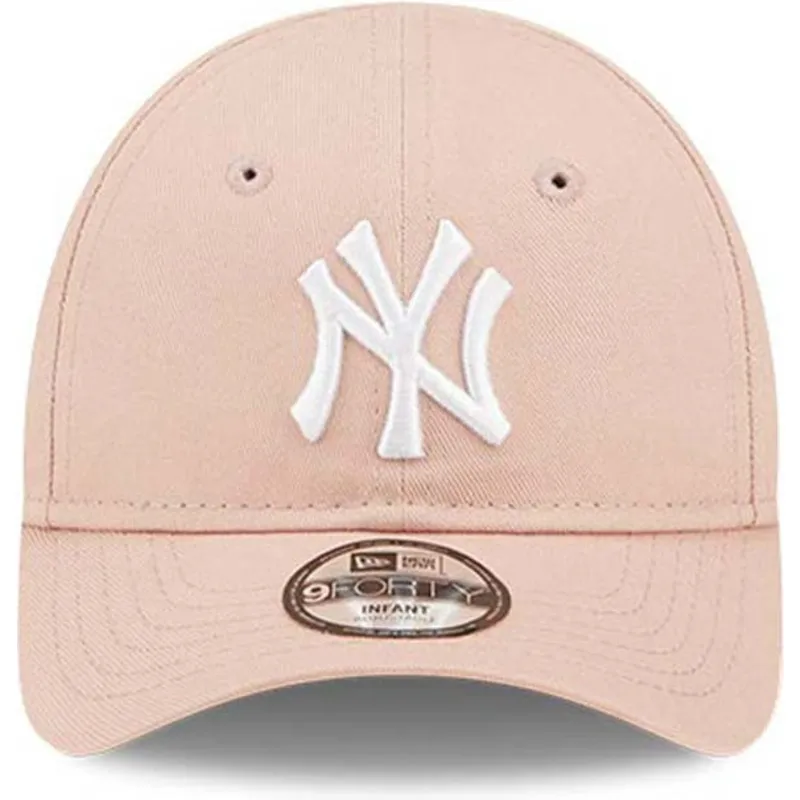 kepsar-curva-rosa-justerbart-band-for-barn-pequeno-9forty-league-essential-fran-new-york-yankees-mlb-av-new-era