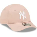 kepsar-curva-rosa-justerbart-band-for-barn-pequeno-9forty-league-essential-fran-new-york-yankees-mlb-av-new-era