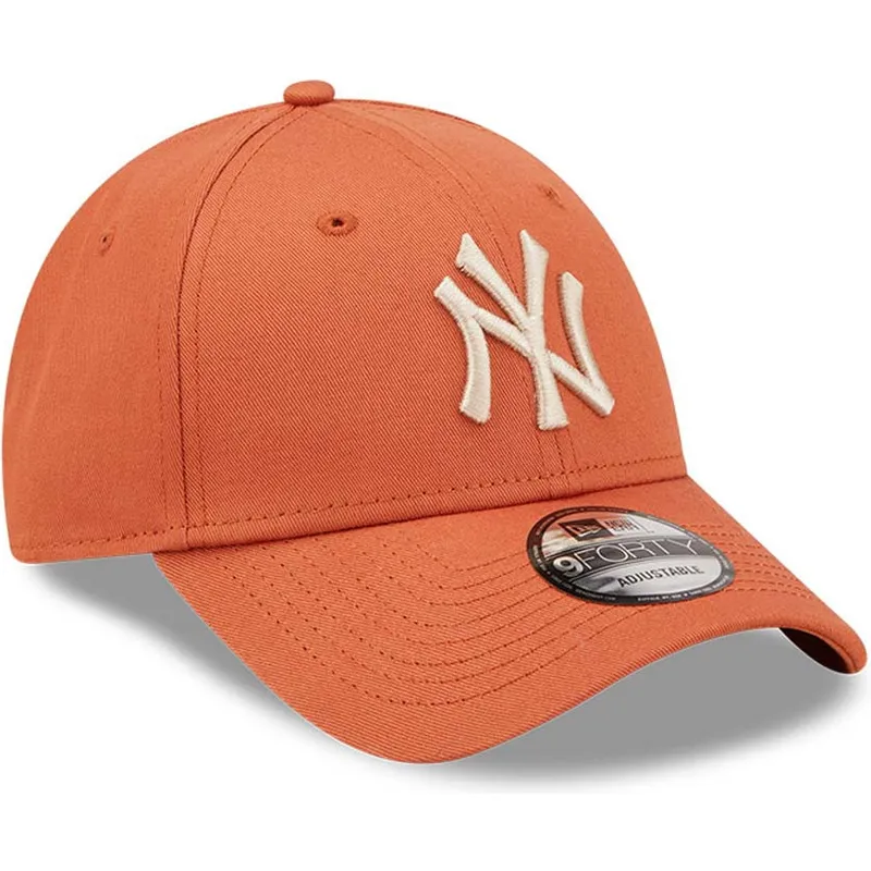 kepsar-curva-apelsin-justerbart-band-9forty-league-essential-fran-new-york-yankees-mlb-av-new-era