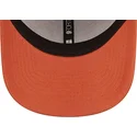 new-era-new-york-yankees-mlb-9forty-league-essential-orange-justerbar-kurvkeps-med-beige-logotyp
