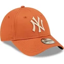 kepsar-curva-apelsin-justerbart-band-for-barn-9forty-league-essential-fran-new-york-yankees-mlb-av-new-era