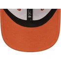 new-era-new-york-yankees-mlb-9forty-league-essential-justerbar-orange-bojd-keps-for-smabarn-med-beige-logotyp