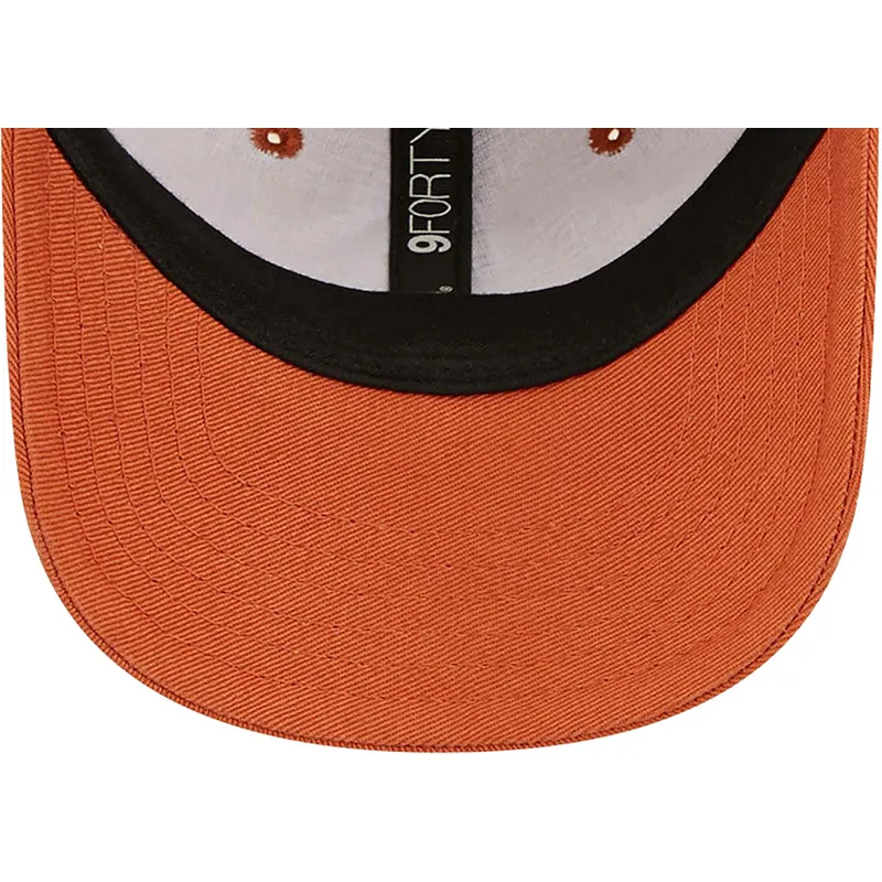 kepsar-curva-apelsin-justerbart-band-for-barn-pequeno-9forty-league-essential-fran-new-york-yankees-mlb-av-new-era