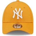 justerbar-orange-bojd-keps-for-barn-9forty-league-essential-new-york-yankees-mlb-fran-new-era