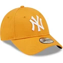 justerbar-orange-bojd-keps-for-barn-9forty-league-essential-new-york-yankees-mlb-fran-new-era