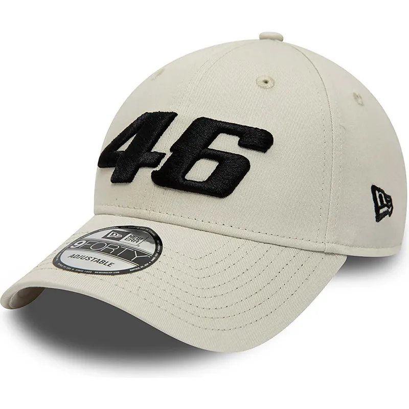 kepsar-curva-beige-justerbart-band-valentino-rossi-vr46-9forty-essential-fran-valentino-rossi-vr46-motogp-av-new-era
