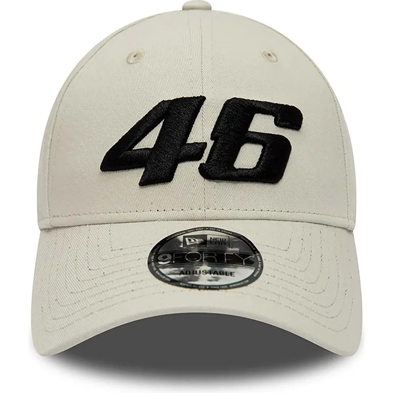 kepsar-curva-beige-justerbart-band-valentino-rossi-vr46-9forty-essential-fran-valentino-rossi-vr46-motogp-av-new-era