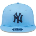 new-era-new-york-yankees-mlb-9fifty-league-essential-bla-snapback-platt-keps-med-bla-logga