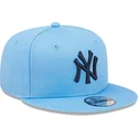 new-era-new-york-yankees-mlb-9fifty-league-essential-bla-snapback-platt-keps-med-bla-logga