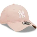 kepsar-curva-rosa-justerbart-band-9twenty-league-essential-fran-new-york-yankees-mlb-av-new-era