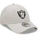 las-vegas-raiders-nfl-9forty-repreve-justerbar-gra-bojd-keps-fran-new-era