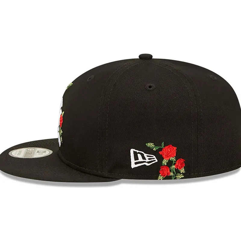 kepsar-plana-svart-snapback-9fifty-flower-fran-new-york-yankees-mlb-av-new-era