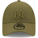 gron-bojd-snapback-keps-med-gront-new-york-yankees-mlb-9forty-repreve-logo-fran-new-era