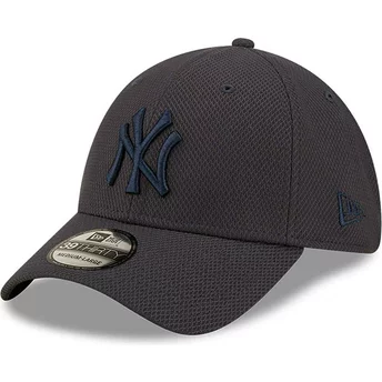 Justerbar marinblå 39THIRTY Diamond Era-keps med marinblå logotyp från New York Yankees MLB av New Era