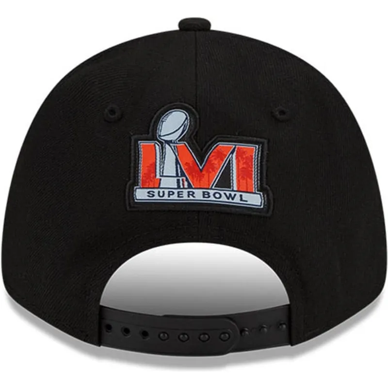 kepsar-curva-svart-snapback-9forty-parade-super-bowl-champions-lvi-2022-fran-los-angeles-rams-nfl-av-new-era