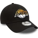 kepsar-curva-svart-justerbart-band-9forty-gradient-infill-fran-los-angeles-lakers-nba-av-new-era