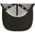 chicago-white-sox-mlb-new-era-svart-truckerkeps-med-svart-logotyp-a-frame-tonal-mesh