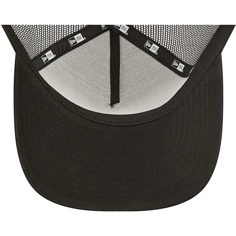 kepsar-curva-svart-snapback-a-frame-tonal-mesh-fran-chicago-white-sox-mlb-av-new-era