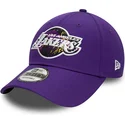 los-angeles-lakers-nba-9forty-print-infill-justerbar-lila-bojd-keps-fran-new-era