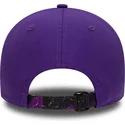 los-angeles-lakers-nba-9forty-print-infill-justerbar-lila-bojd-keps-fran-new-era