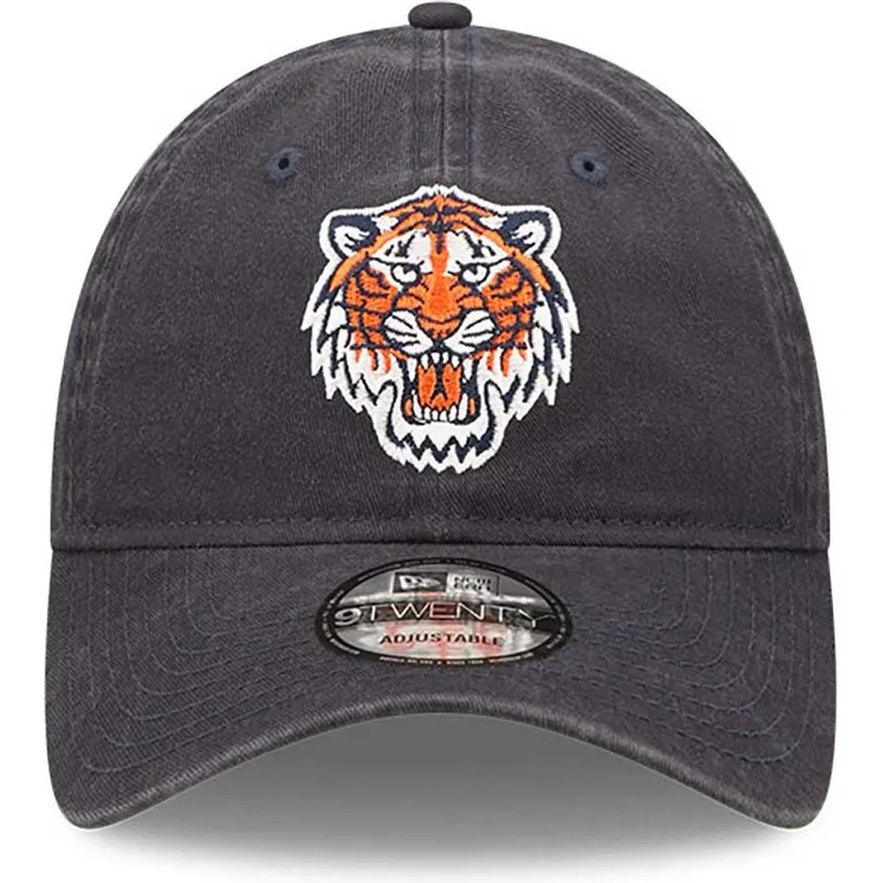 kepsar-curva-marinbla-justerbart-band-9twenty-team-patch-fran-detroit-tigers-mlb-av-new-era