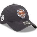 kepsar-curva-marinbla-justerbart-band-9twenty-team-patch-fran-detroit-tigers-mlb-av-new-era