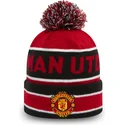 manchester-united-football-club-premier-league-new-era-rod-och-svart-mossa-med-tofs-cuff-jake