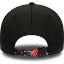 kepsar-curva-svart-justerbart-band-9forty-print-infill-fran-chicago-bulls-nba-av-new-era