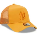 kepsar-curva-apelsin-snapback-a-frame-tonal-mesh-fran-new-york-yankees-mlb-av-new-era