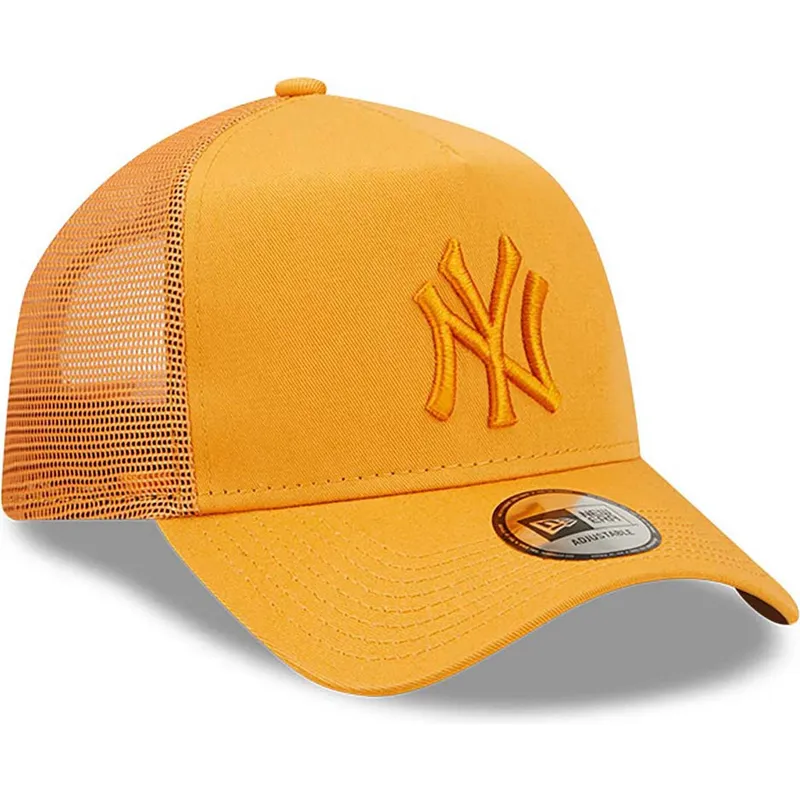 kepsar-curva-apelsin-snapback-a-frame-tonal-mesh-fran-new-york-yankees-mlb-av-new-era