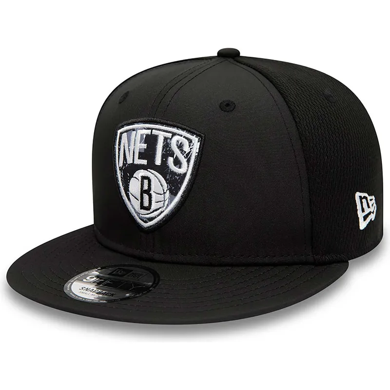 kepsar-plana-svart-snapback-9fifty-print-infill-fran-brooklyn-nets-nba-av-new-era