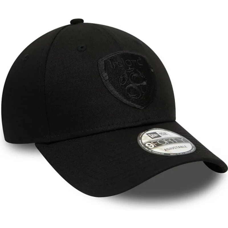 kepsar-curva-svart-justerbart-band-9forty-cotton-fran-league-of-ireland-premier-division-av-new-era