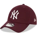 kepsar-curva-rod-justerad-granate-39thirty-league-essential-fran-new-york-yankees-mlb-av-new-era