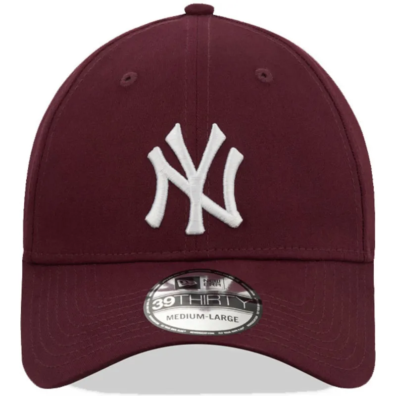 kepsar-curva-rod-justerad-granate-39thirty-league-essential-fran-new-york-yankees-mlb-av-new-era