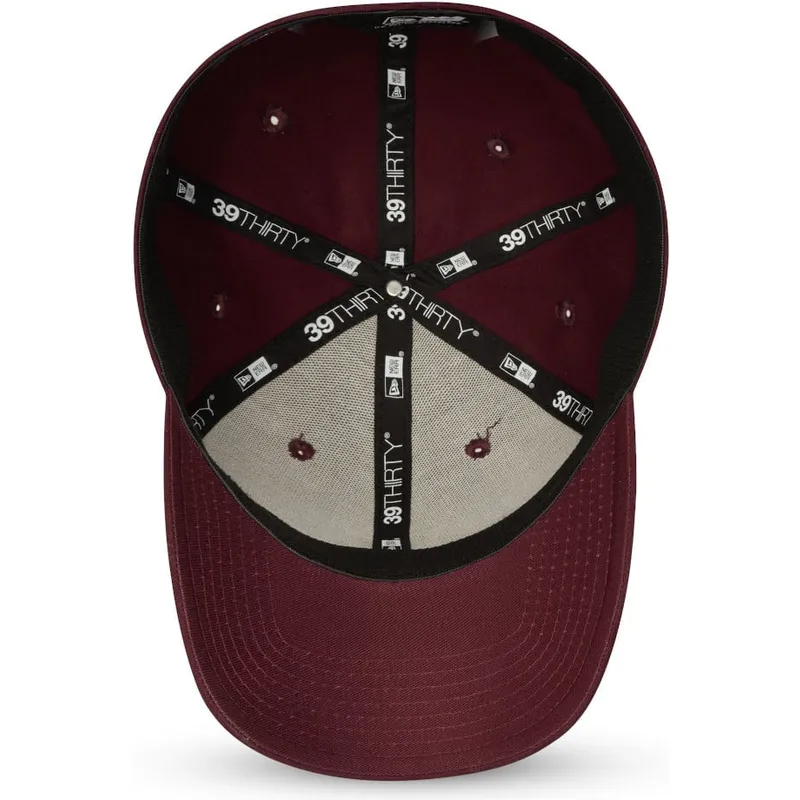 kepsar-curva-rod-justerad-granate-39thirty-league-essential-fran-new-york-yankees-mlb-av-new-era