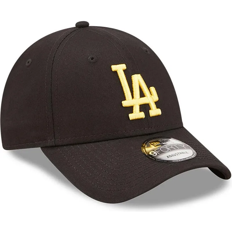 kepsar-curva-svart-justerbart-band-9forty-league-essential-fran-los-angeles-dodgers-mlb-av-new-era
