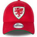 kepsar-curva-rod-justerbart-band-9forty-de-wales-copa-mundial-fran-wales-copa-mundial-de-futbol-av-new-era
