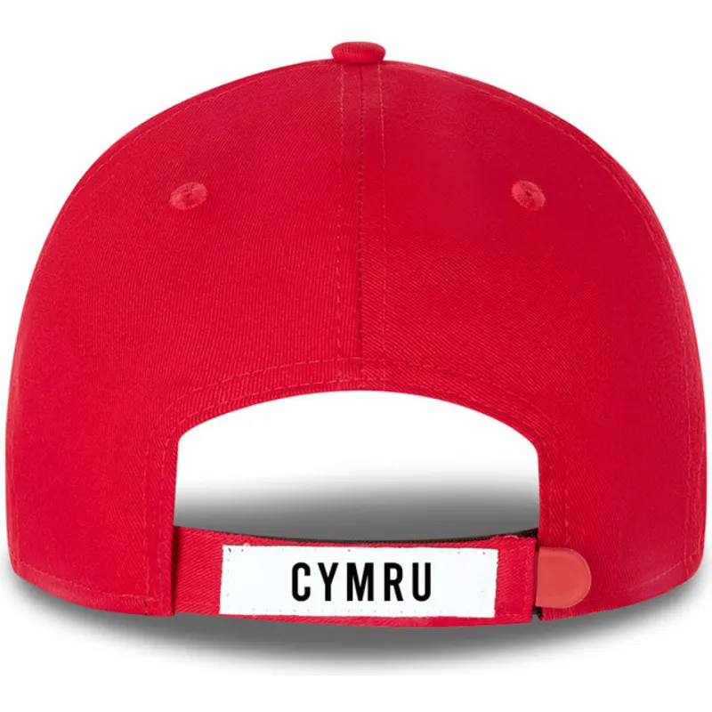 kepsar-curva-rod-justerbart-band-9forty-de-wales-copa-mundial-fran-wales-copa-mundial-de-futbol-av-new-era