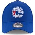 kepsar-curva-bla-justerbart-band-9forty-league-fran-philadelphia-76ers-nba-av-new-era
