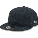 new-era-9fifty-tweed-justerbar-marinbla-platt-keps