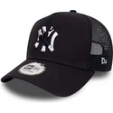 new-era-new-york-yankees-mlb-a-frame-team-camo-infill-marinbla-truckerkeps
