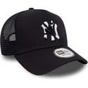new-era-new-york-yankees-mlb-a-frame-team-camo-infill-marinbla-truckerkeps