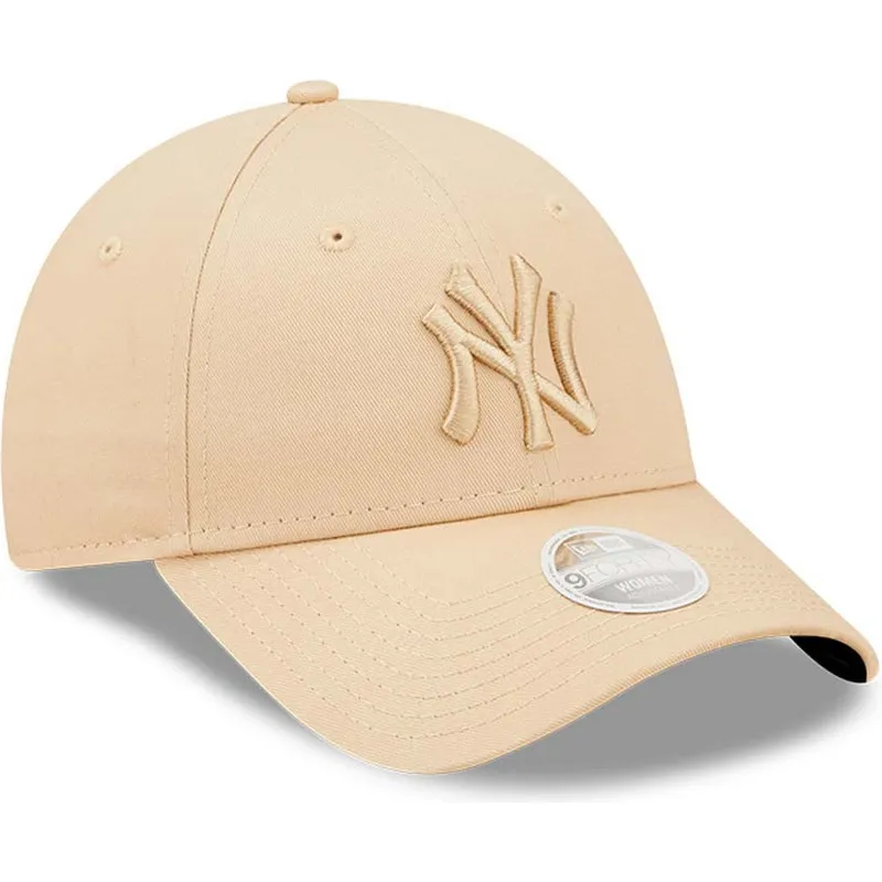 kepsar-curva-beige-justerbart-band-9forty-league-essential-fran-new-york-yankees-mlb-av-new-era