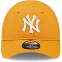 kepsar-curva-apelsin-justerbart-band-for-barn-pequeno-9forty-league-essential-fran-new-york-yankees-mlb-av-new-era